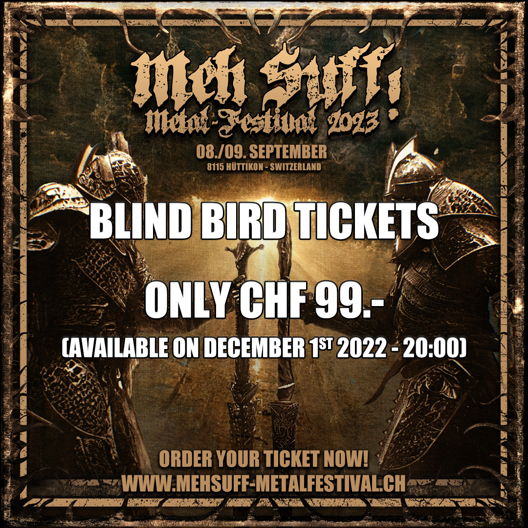 Blind Bird Tickets in Kürze verfügbar